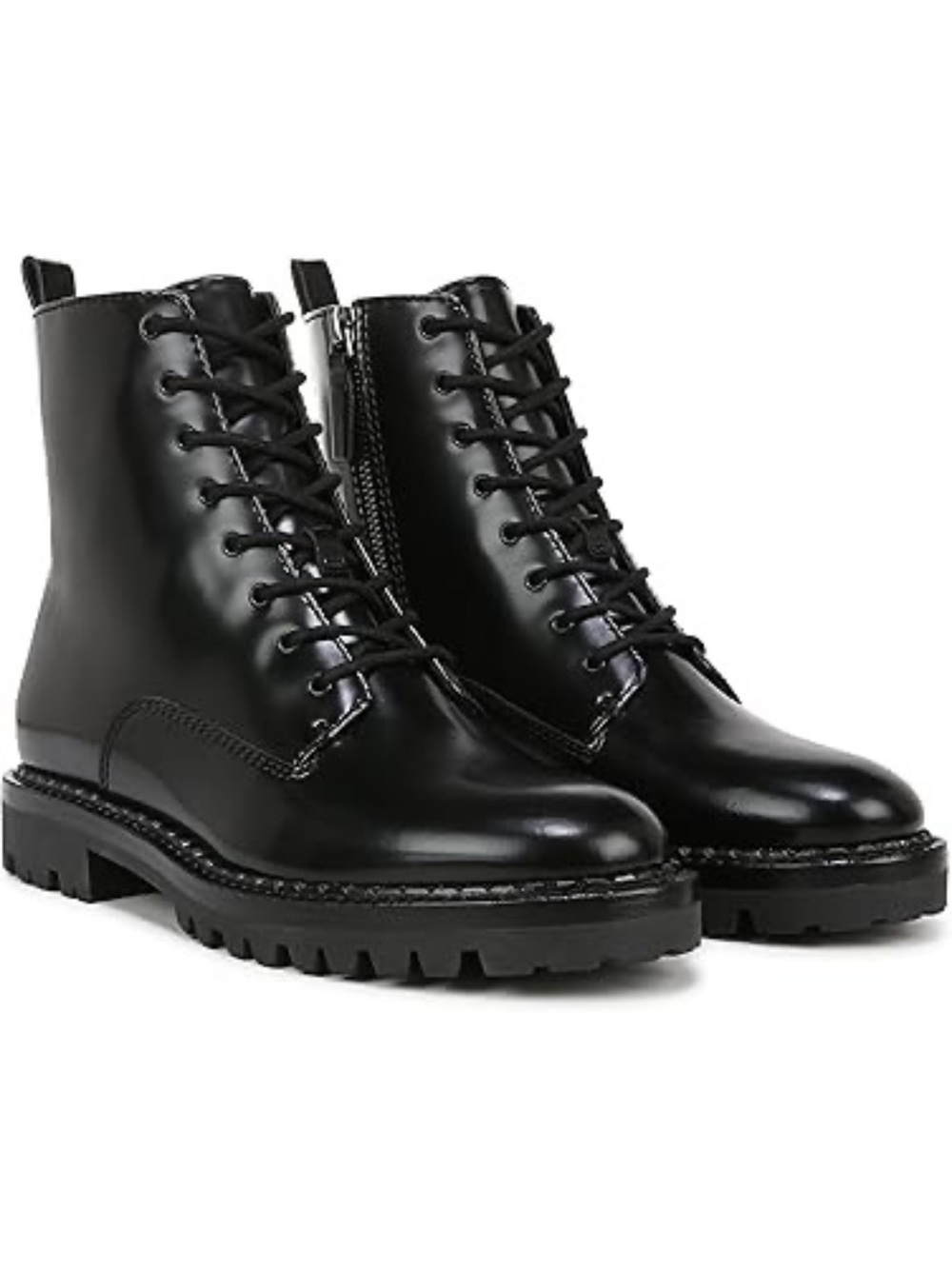 Like New Auth Italian Prima Donna Collection Lace-Up Combat Boots Size 40/9
